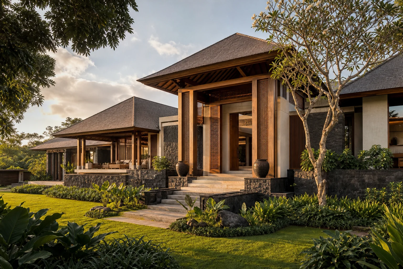 Uluwatu Cliff Villa architecture view 2
