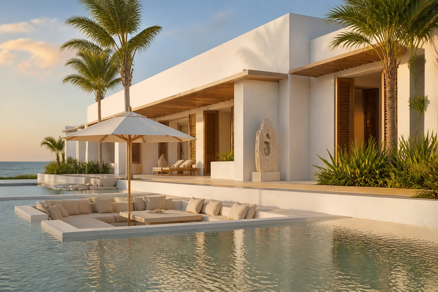 Canggu Courtyard Residence architecture view 2