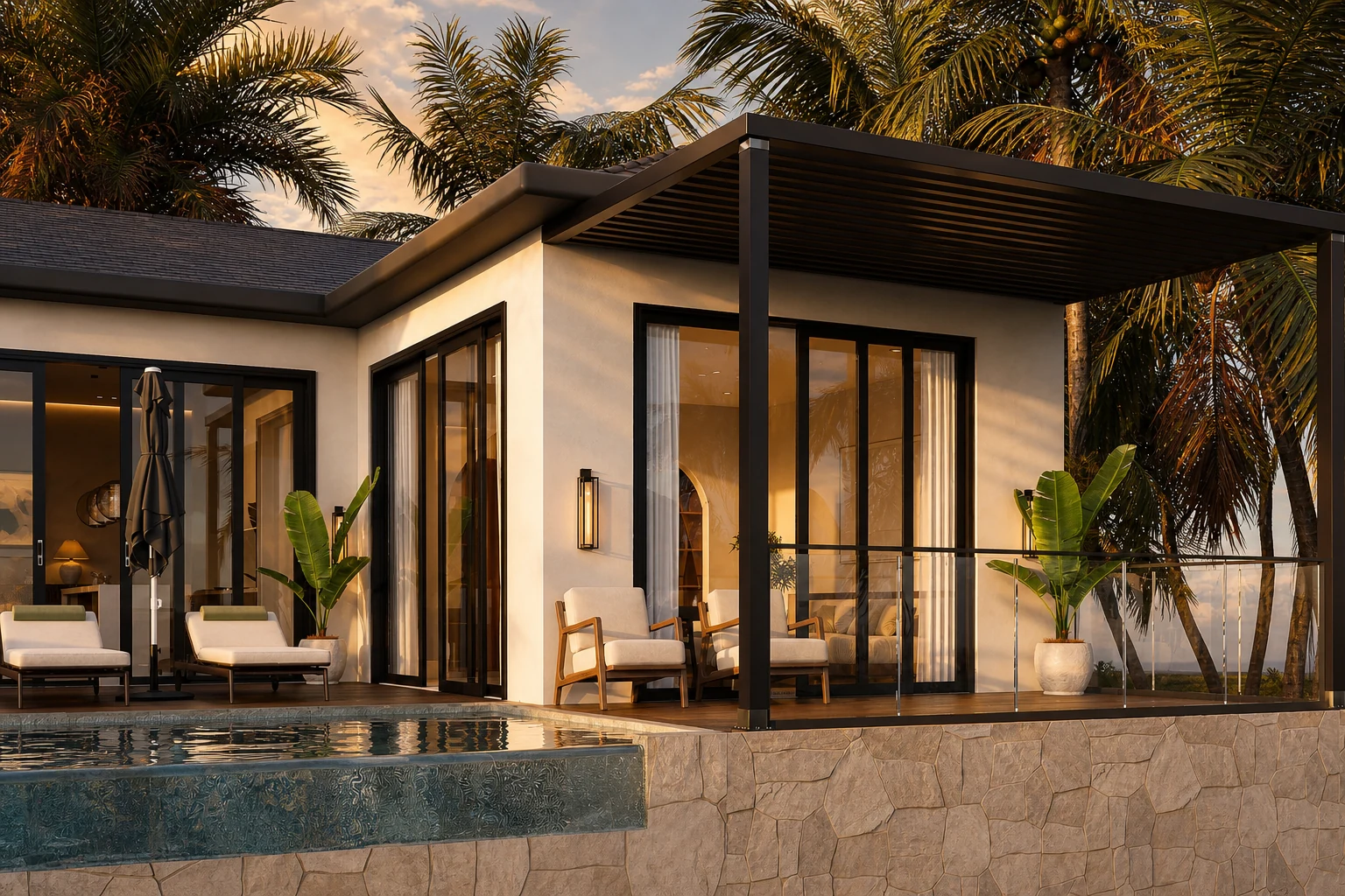 Lembongan Villa architecture view 3