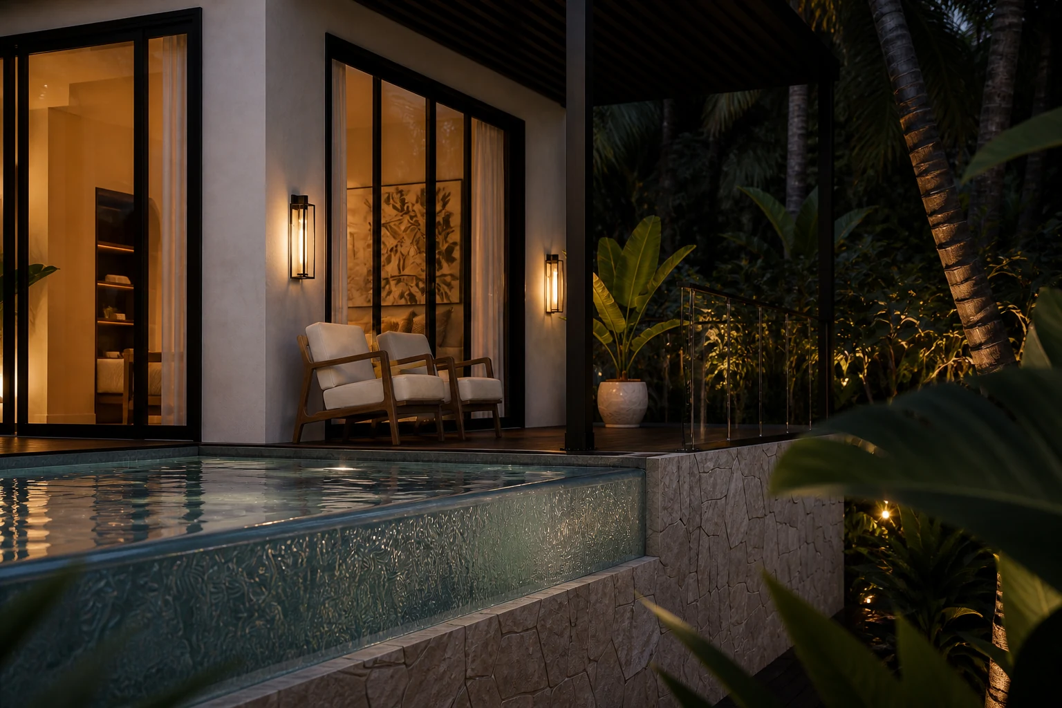 Lembongan Villa architecture view 10