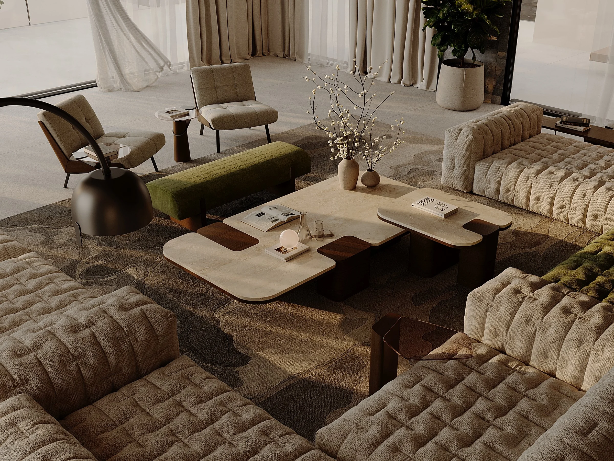 Sora Residence interiors view 4