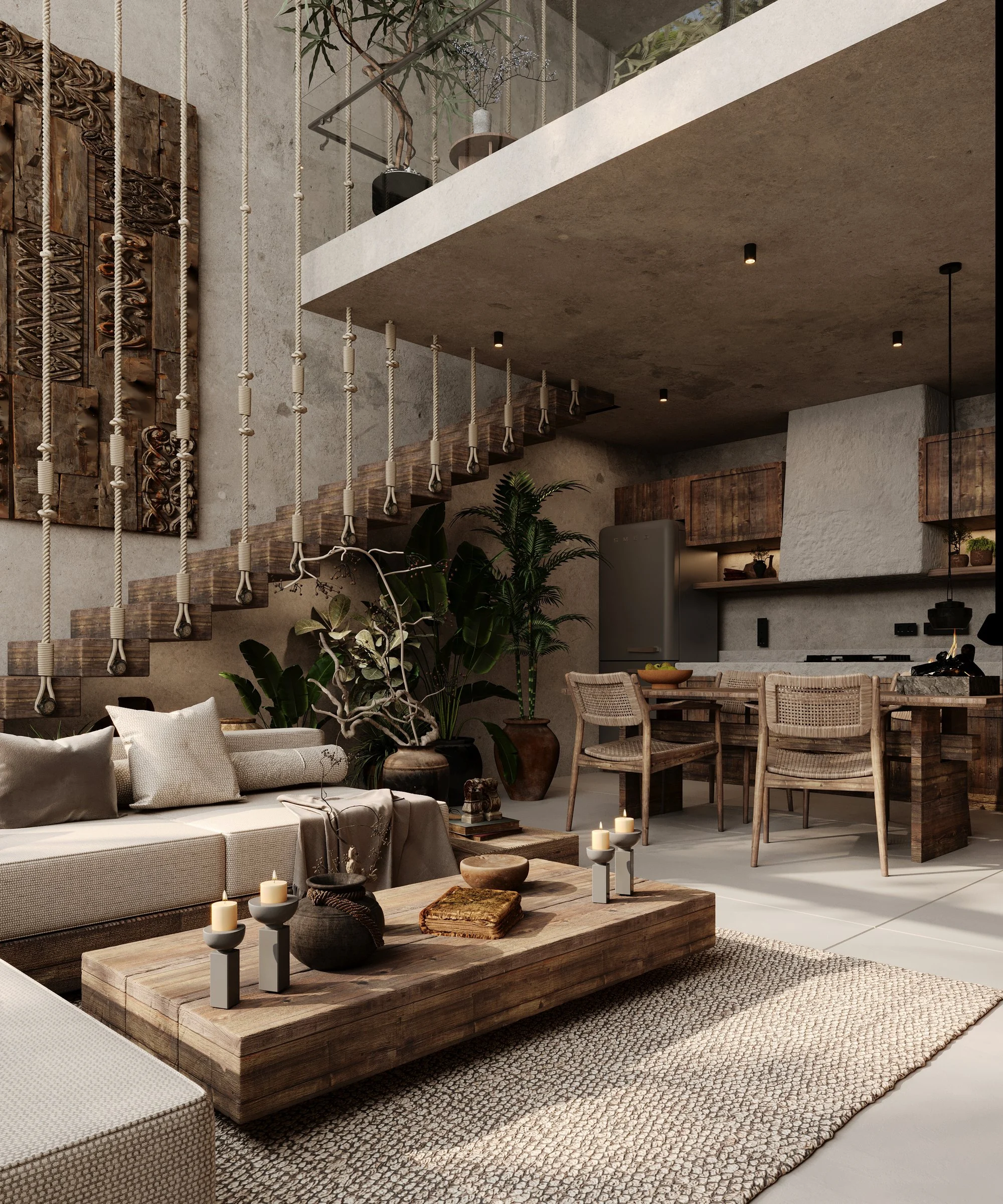 Uluwatu Atrium Interior interiors view 3