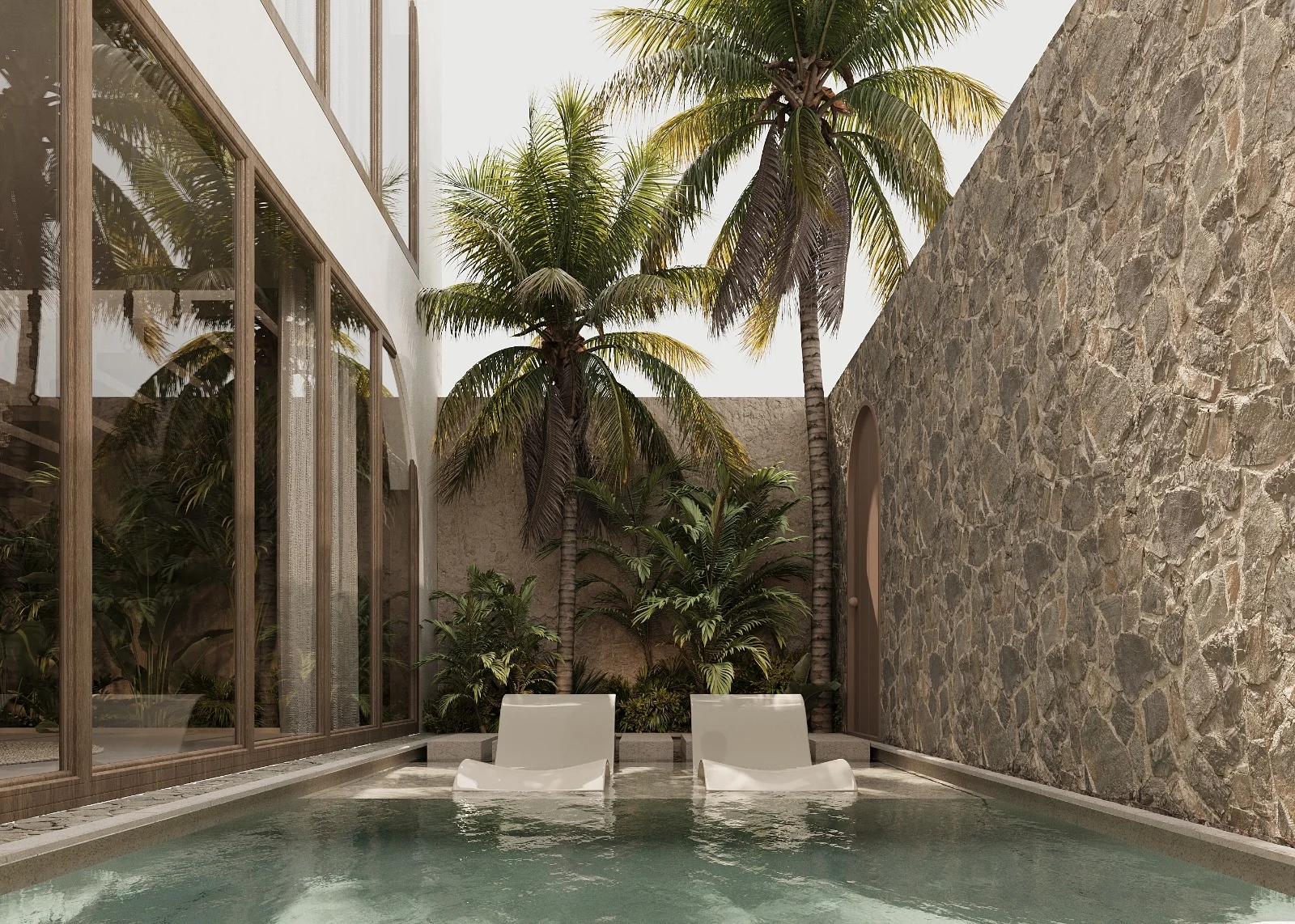 Ubud Canopy House main architecture view